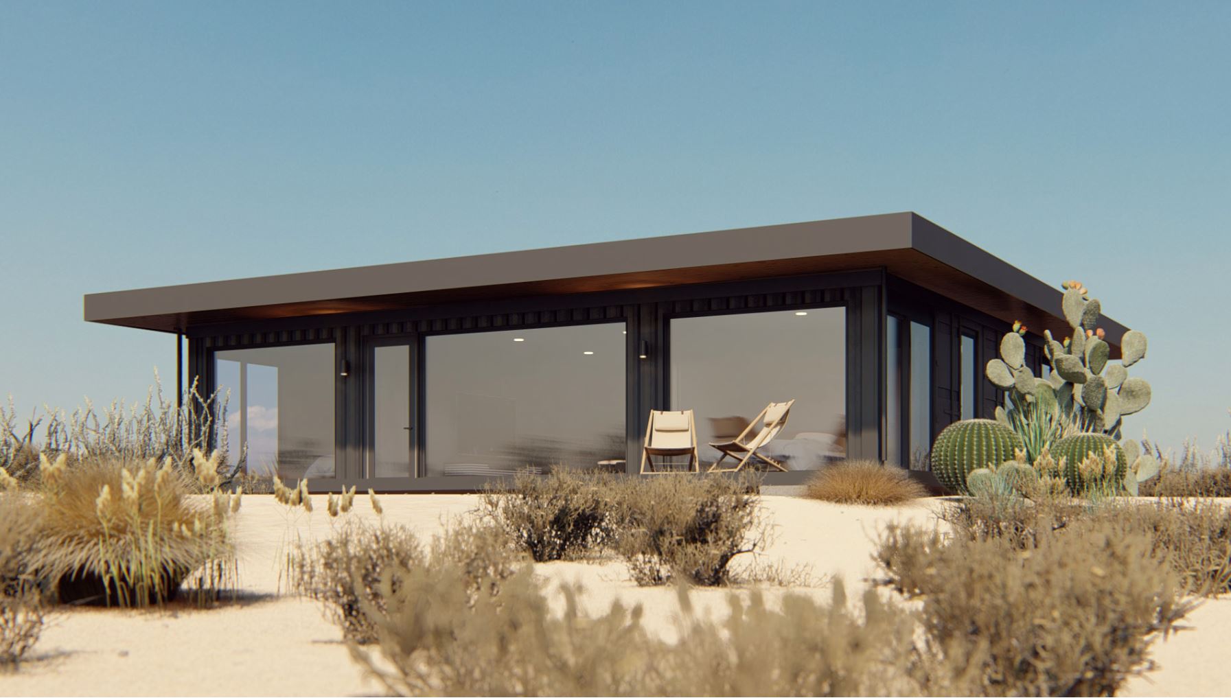 Residential Container builds Joshua Tree Home